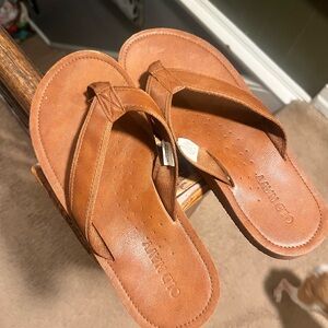 Old Navy Brown Kids Flip Flops